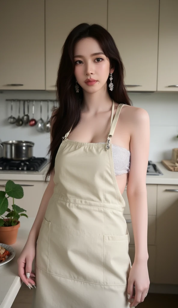 Realistic, photo-Realistic:1.37),(8K, RAW Photos, Highest quality, masterpiece:1.2), Ultra-detailed, 超High resolution, Kodak Vision Color, Filmed with an Arricam LT camera,Highest quality, Lively, 8K, High resolution, Escape, (Professional Lighting), (Portraiture:0.6), Brown Hair,22 years old、slender、pet Shopの店員、pet Shop、laugh、wear an apron、ponytail、
