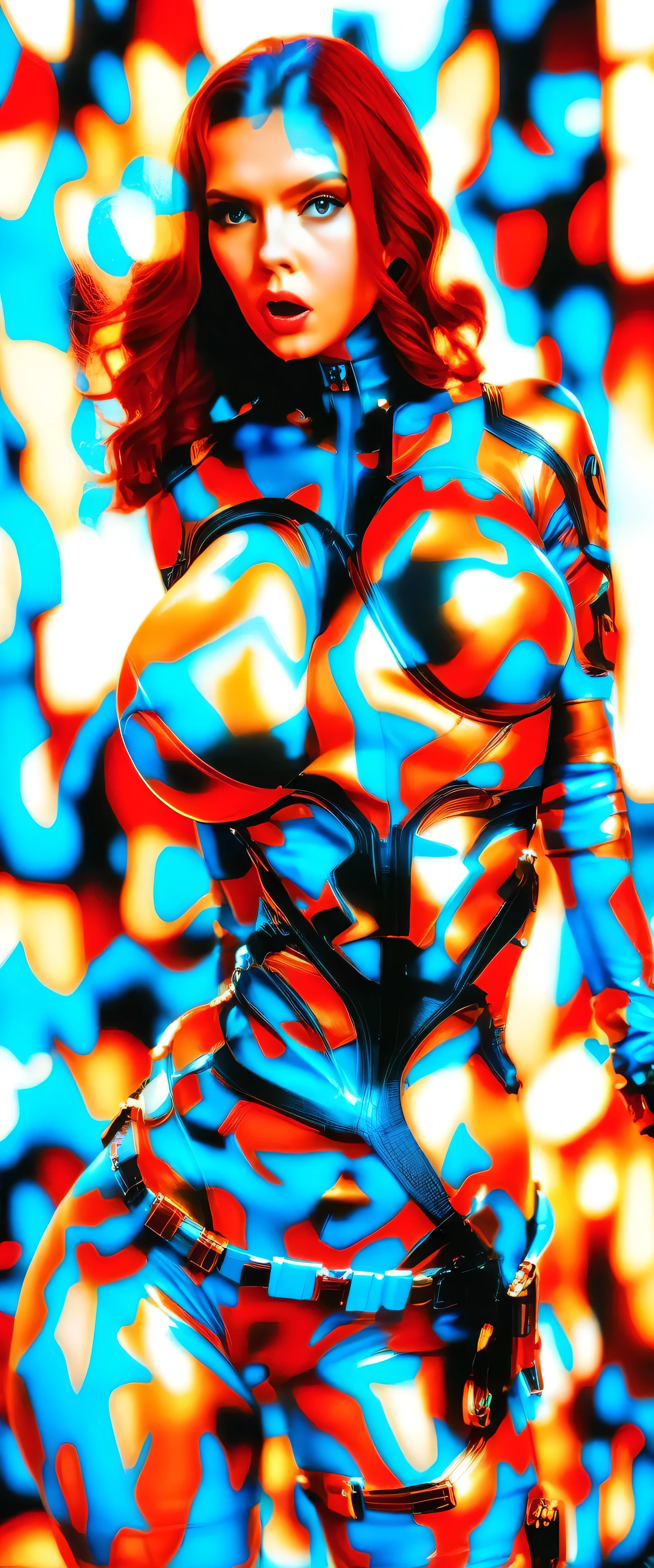 (Highest quality, 8K, 32k, masterpiece, Ultra-high resolution:1.2),Photos of boyish Japanese women、cool、Big Breasts、Very large bust ,high school girl,naked,No clothes,Short Hair