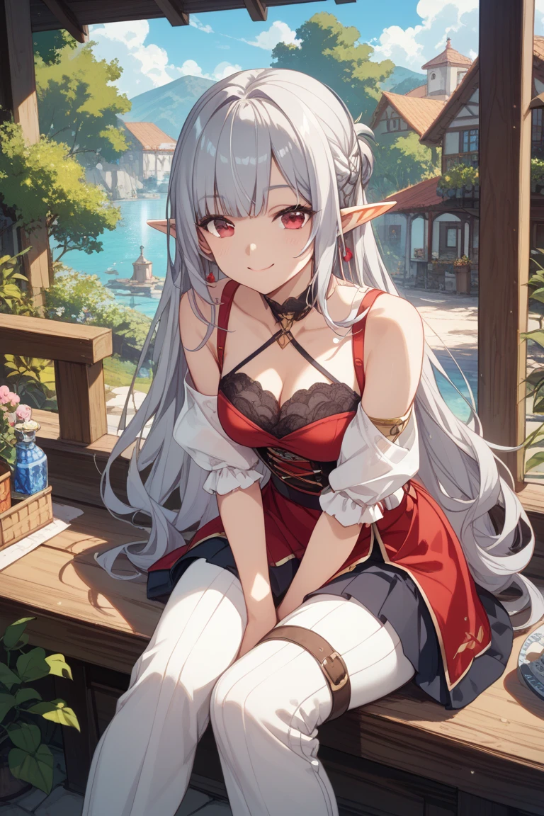 Klee \(genshin impact\), Iwhole body, (NSTDA.:1.2), (10, beste-Qualit, master-piece: 1.4), ultra-high resolution, (lifelike, photorealistic portrait: 1.48), 20 age, Cute Girl, (Look neatly through the bikini:1.11), Famous Japanese actors, Beautiful breasts, Blue Eyes, Head tilt, cowboy shot, from the side, looking at the audience, expressionless, Beautiful lake, Zeiss 150mm F/ 2.8 Hasselblad, Whole body, foot, Ultra-Wide Angle