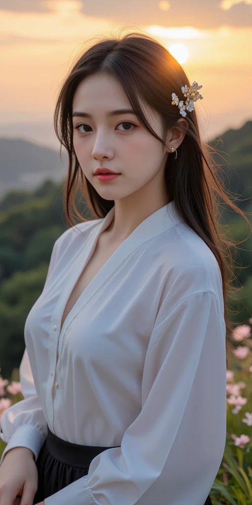 ((high quality, masterpiece:1.4)), 1girl, ((elegant, majestic, beautiful, korean, upper body, street clothes:1.4, pretty face, noon, street background:1.2)), absurdres, high details, intricate, intricate details, sharp focus, screen space reflextions, RTX, edge lighting, rim light, rim lighting, best lighting, 8K, HD, Full-HD, Ultra-HD, Super-Resolution, Megapixel, Refreshing, Lumen Reflections, TXAA, De-Noise, Shaders, Post Processing, Post-Production, insanely detailed and intricate, hypermaximalist, hyper realistic, super detailed