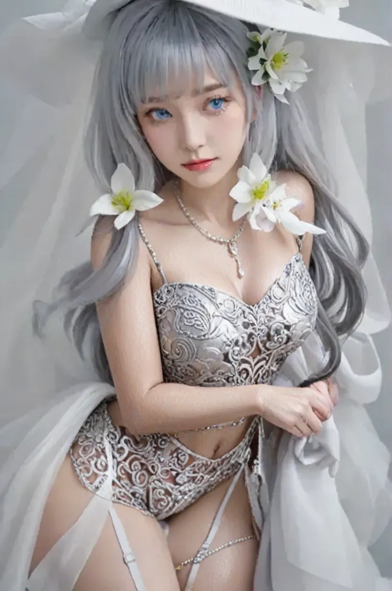 sexy Russian model who controls poison、beautiful smile、lipgloss、long lashes、intense makeup、look at the camera、full body Esbian、、sparkling poisoned flower costume、、、、shiny sparkling multicolor hair、secrete poison、skull hair accessories、sexy tights、shiny sparkling dark magic forest background