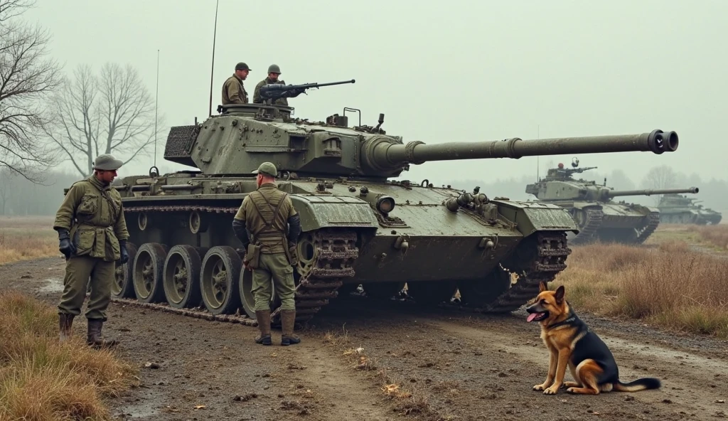 dogs,war,tank