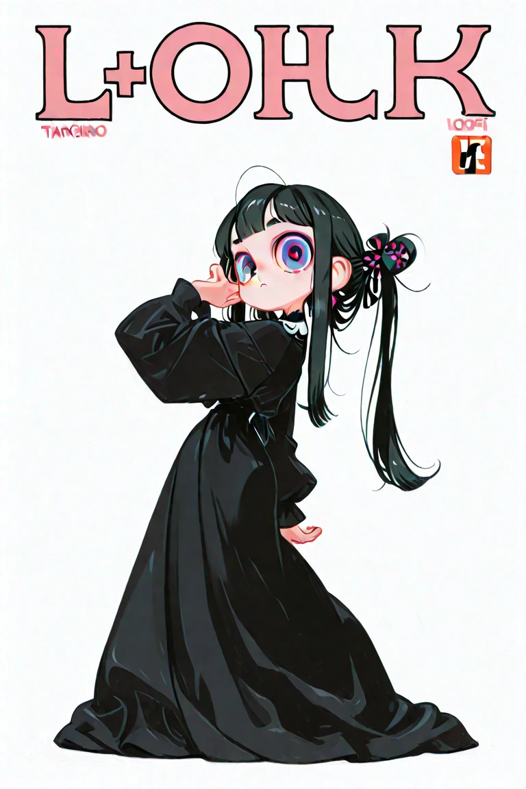 1 person、女の子1 person、sleep、sleep、Lie、Lying down、ridicule、Finger prick、Black Hair、Black Feather、Gothic Punk,anime zombie witch design, crossbones, skulls, street wear design, pro vector, Horror style, full design, 6 colors only, solid colors, no shadows, full design, sticker, bright colors, white background.super fine illustration,(((beautiful fine hair))),(((beautiful fine face))),(((beautiful fine background))),(((beautiful fine hair))),(((beautiful fine face))),(((beautiful fine background))),Midsummer、beachBlack Hair、blunt bangs、Cross-eyed