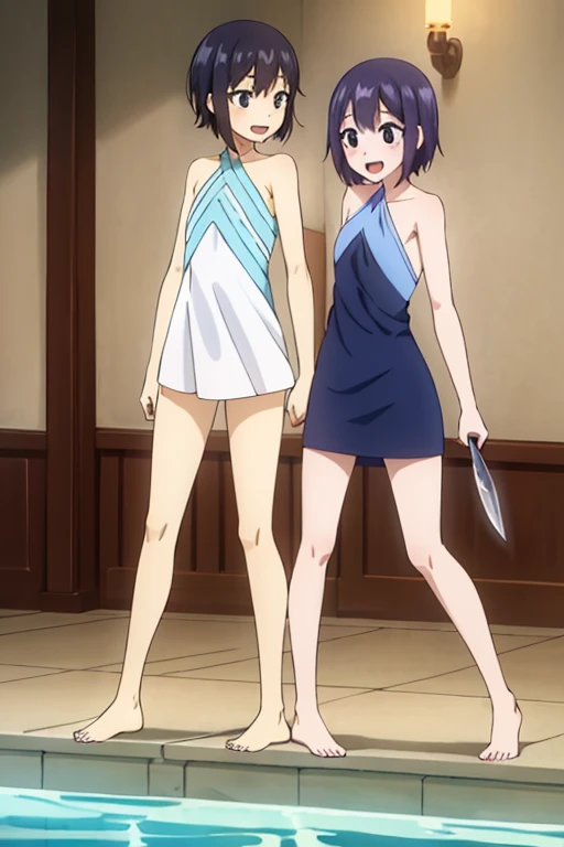 NSFW,1 girl、Red eyes、Short Hair、Brown Hair、choker、clavicle、長い髪のShort Hair、Side Lock,(slave:1.5),Tattoo,(High quality black lace panties:1.5),(Perfect hands),(Perfect Anatomy),(masterpiece),(highest quality),Embarrassed,blush,Bedroom