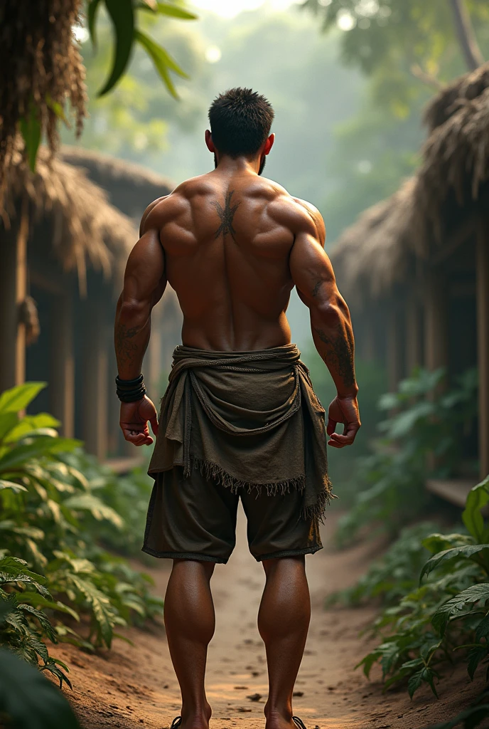 Awiyao is shown turning away, struggling with his emotions.