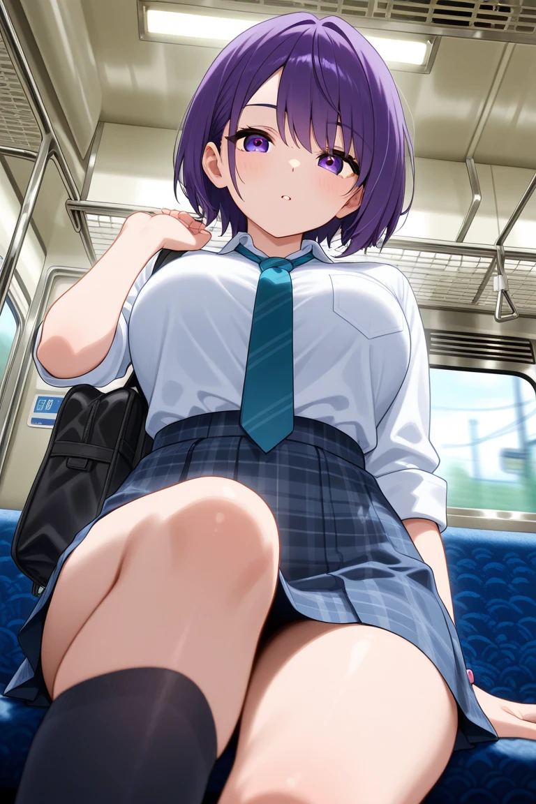 ((anime:1.5)),,((best quality)), ((highly detailed)),((sketch)) extremely detailed face, beautiful face,((1girl)),((solo)),shiny skin,((full body:)), shizurin, shizuka rin, , yellow eyes, pleated skirt, short hair, blazer, blue hair, long sleeves,bangs, purple bowtie, collared shirt, black skirt, sweater, blue jacket, miniskirt
(huge breasts:),(((skirt lift:1.35))),((thick thighs)),((curvy:1.05))
(((pussy:1.35))),((nose blush:1.45)),,,(bad mood:),open mouth,:d,(looking at viewer:1.25),BREAK ((park ,bench:1.35)),((sit on bench:1.35)),((sitting:1.35))outdoors,,BREAK ((spread legs:1.45)),((socks:1.15)),BREAK  ((dark brown footwear)),arms behind back,((from below:1.05))