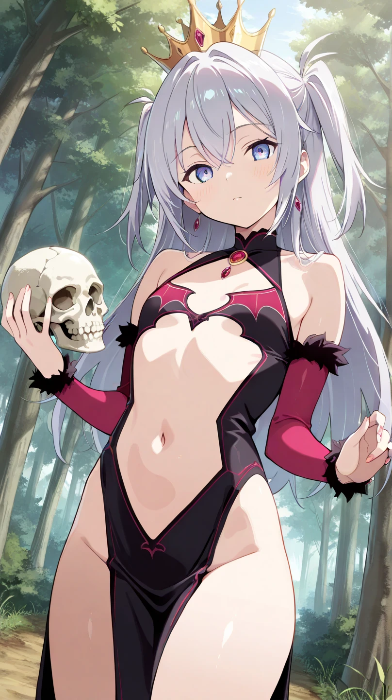 <lora:ruru.XL_v1.1:1> solo, 1girl, long hair, cuffs, handcuffs, armpits, purple eyes, wings, looking at viewer, navel, swimsuit, bare shoulders, bikini, stomach, arms up, white bikini, demon wings, cowboy shot, groin, side-tie bikini bottom, flower, choker, breasts, bare arms, small breasts, collarbone, very long hair, white choker, demon girl, parted lips, two side up, hibiscus, thighs, depth of field, halterneck, red flower, sidelocks, wet, bat wings, hair ribbon, low wings, standing, blush, frills