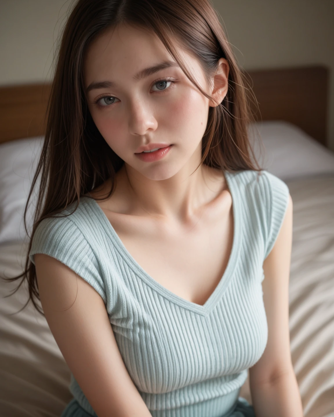 Read a naughty textbook, beautiful girl, :1.7