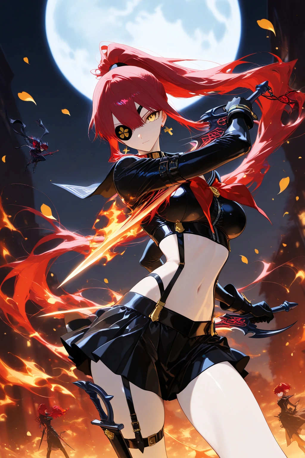 The posture of the body is more realistic The picture improves the overall picture quality Integrate the color of the picture Weapons become larger and more domineering