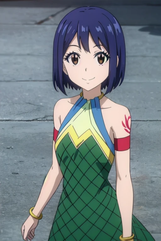 masterpiece, highest quality, High resolution,1 girl, alone, short_hair, green_eye, hair_between_eye, jewelry, purple_hair,swimsuit, earrings, stylish pose,looking at the viewer,in the center of the image, (beautiful_medium breasts:1.3), (beautiful_face:1.2),(slim_waist),(beautiful_thighs:1.1),