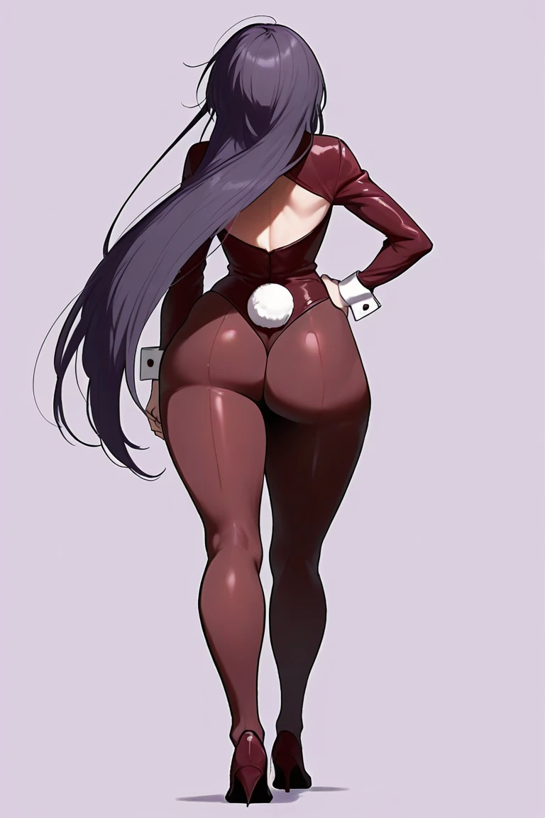 a close up of a cartoon of a woman with a knife, fullbody commission for, commission for high res, thicc, oc commission, sinister pose, full body xianxia, katanas strapped to her back, cel - shaded art style, dark sorceress fullbody pose, commission for, thick black line art, raven branwen, rwby, black hair, expressionless, makeup, empty eyes, black hair, 8k, super detail, 4K, HD, highres, best quality, award winning, high quality, high details, super detail, textured skin, anatomically correct, ccurate, masterpiece, retina, UHD, hyper detail, hyper detailed face, thicc, biomechanical oppai, oppai, thicc, oppai proportions, nsfw, platform heels, bimbo, (massive lips: 1.3) and (silicon lips:1.3), thick lips
