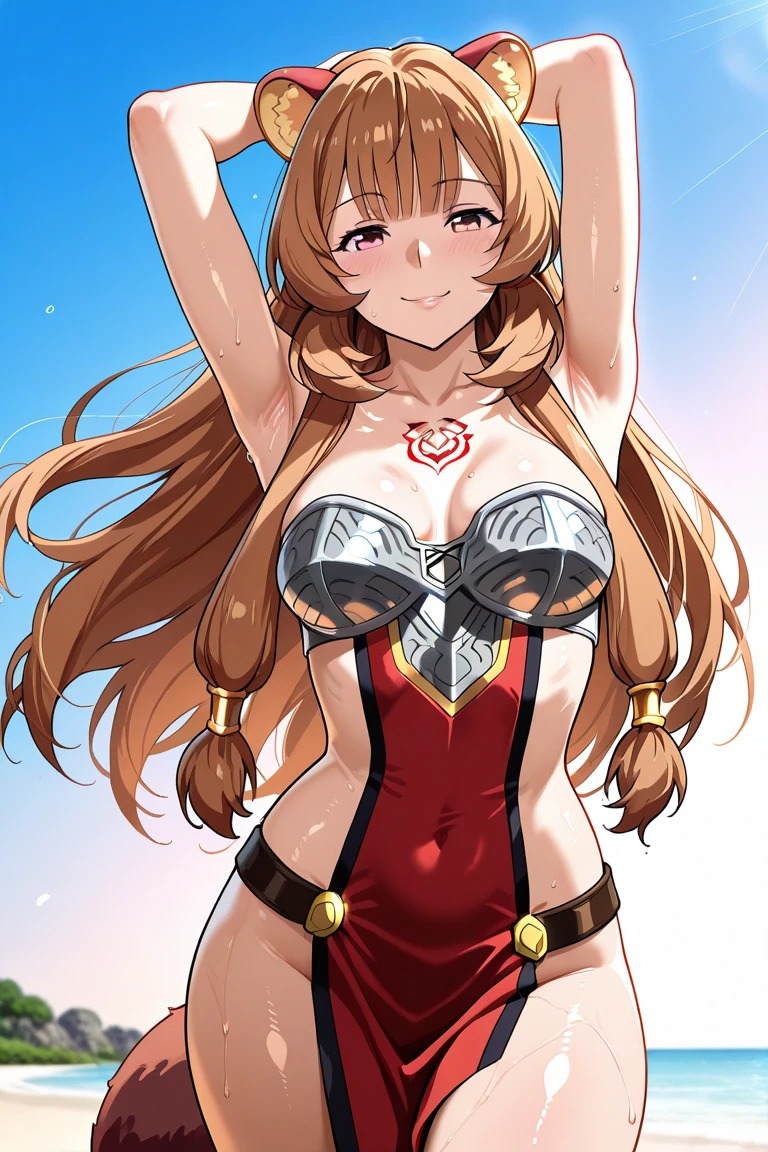 anime girl with red hair and a big breast in a bikini, asuka suit under clothes!, rias gremory, full body zenkai! asuka suit, asuka, biomechanical oppai, oppai, seductive anime girl, miss fortune, marin kitagawa fanart, fujita goro!, ryuko matoi, attractive matoi ryuko, nami