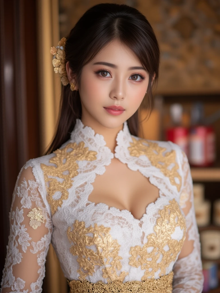 (masutepiece:1.3),(8K,photographrealistic,Raw photography,top-quality: 1.4),(Ultra-realistic capture),(Highly detailed),(High resolution 16k close-up of human skin),(Skin texture must be natural),(Detailed enough to finely identify pores), (Skin should look healthy), (In a uniform tone), (super definition),(Anatomically correct),((1girl in,Solo)),（(Shooting for one person only)),Beautiful expression,（Realistic face）,Korean model(A dark-haired,Center division,long:1.3）,Chinese models(A dark-haired,Center division,long:1.3),More Korean than Chinese,Realistic eyes,Beautiful details,Beautiful skins,A charming smile,超A high resolution,（Hyper-realistic）,Anatomically correct,Textured skin,Sharp jawline,Perfect proportions ,（Plump bust）,Necklace,(Vietnamese national costume), Vietnam Night City, Background is downtown Vietnam at night, ((full_Body)), ((National customs Ao Dai)), ( White color),Ao Dai seen through underwear, (long hem), Hanoi City, (showing your whole body), (Ao dai with embroidery),(SFW:1.5),((full body view,full body photo,Full Body):1.5),(cute face:1.2),(huge breasts:1.5),(medium heels:1.2),(big hips:1.2),(medium thighs:1.2),(soft makeup:1.3),(Exquisite and perfect facial features:1.2),(Precise and perfect human anatomy:1.2),(Smooth skin texture:1.2),(Very detailed face and skin texture:1.2),(Beautiful face:1.4),(blush red lips:1.2),(very detailed beautiful hair:1.4),(smile:1.3),(closed mouth:1.2),(natural color lips:1.2),(Shiny and textured lips:1.2),(Exquisite and perfect facial features:1.2),(Low flash:1.2),(Sharp Focus:1.2),(Front lighting:1.3),(looking at the camera:1.3)..