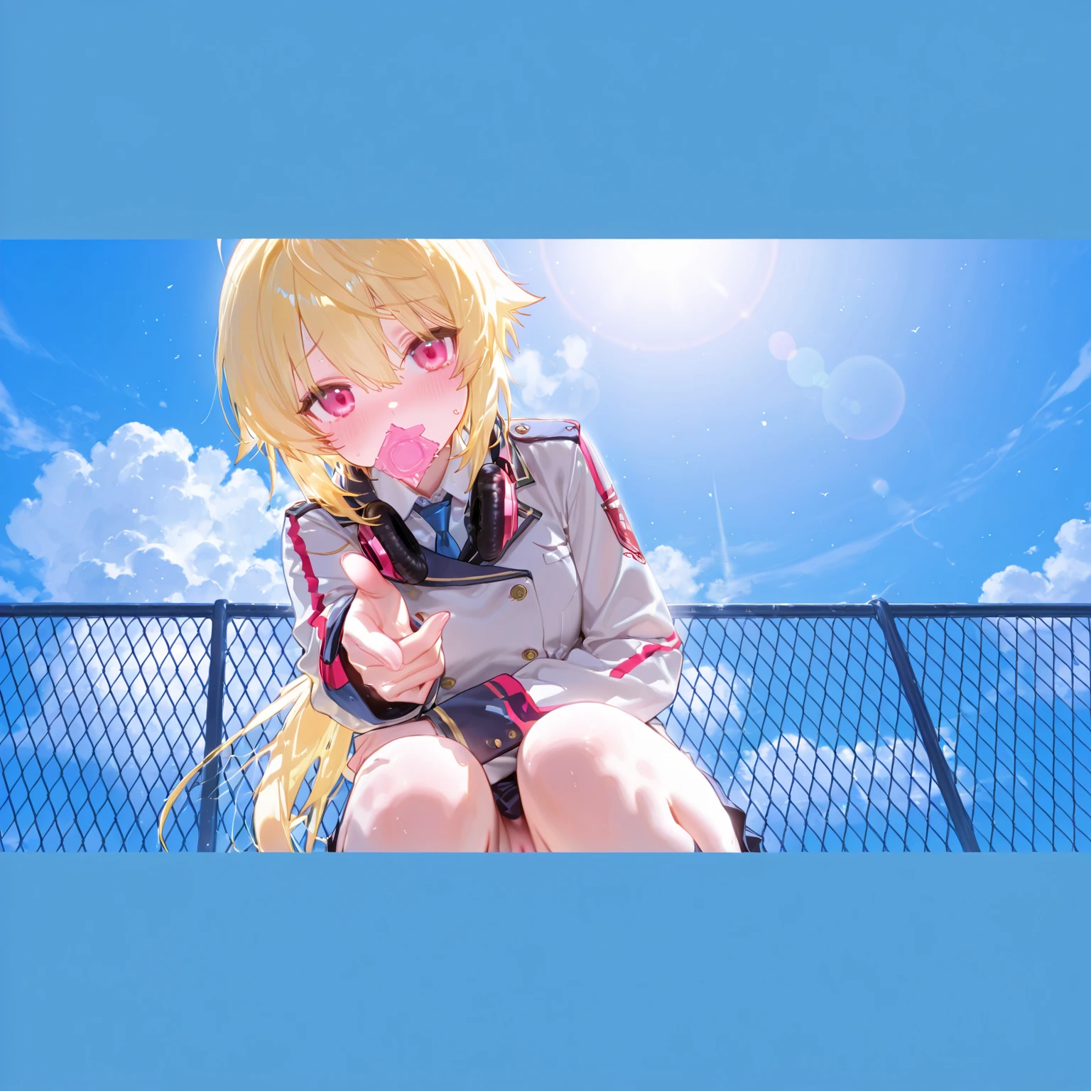 (Best Quality:1.3)、1girl asia、a miniskirt、Crouching、Cinderella、Cute anime illustration、,wearing cheerleading uniform,spreading her legs,showing detailed panties,race panties,focus panties,front view,dynamic angle,pov,cowgirl position,sexual position,having sex