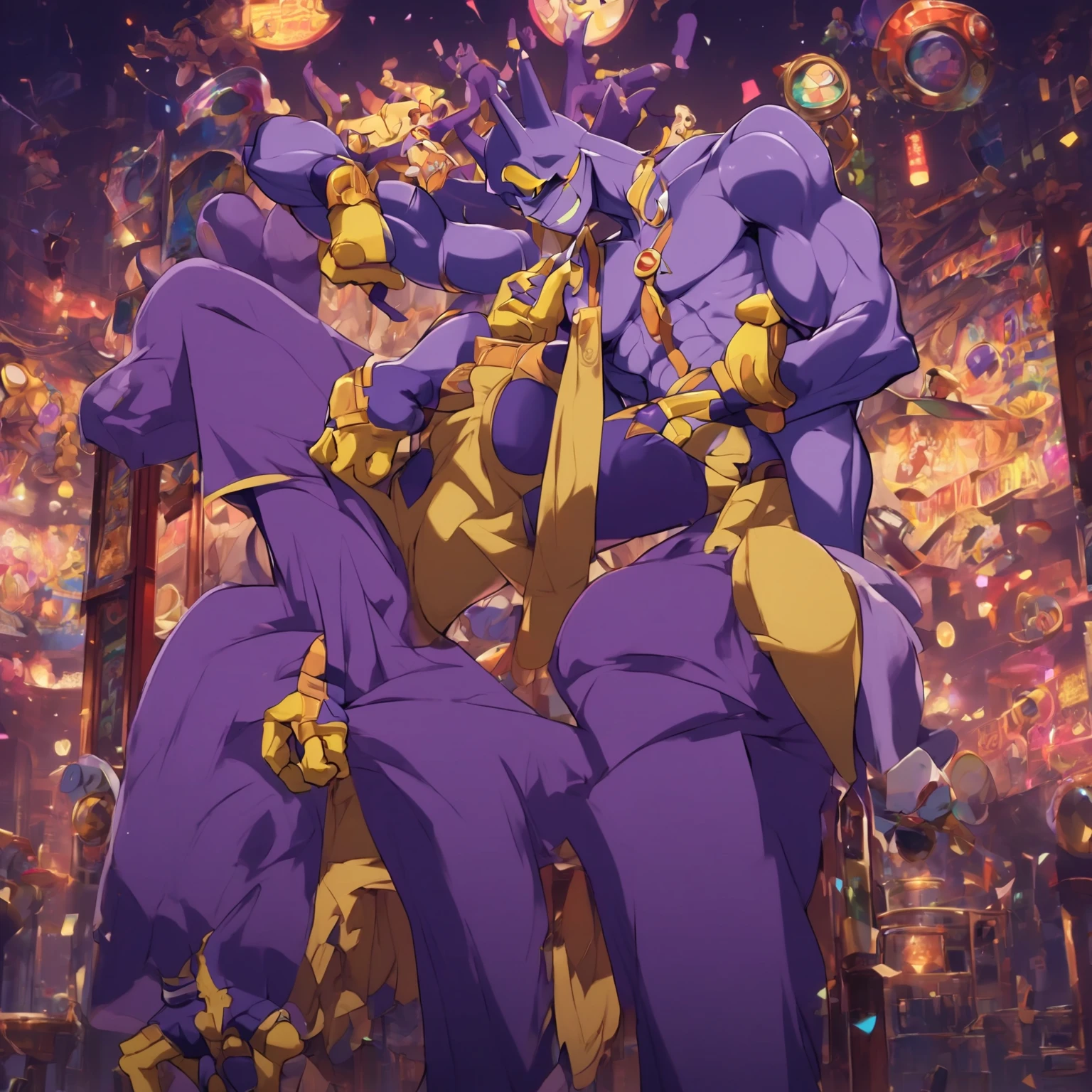 Lion orcs、bathrobe、Muscle tissue、the only person、orgy、Raised sexy