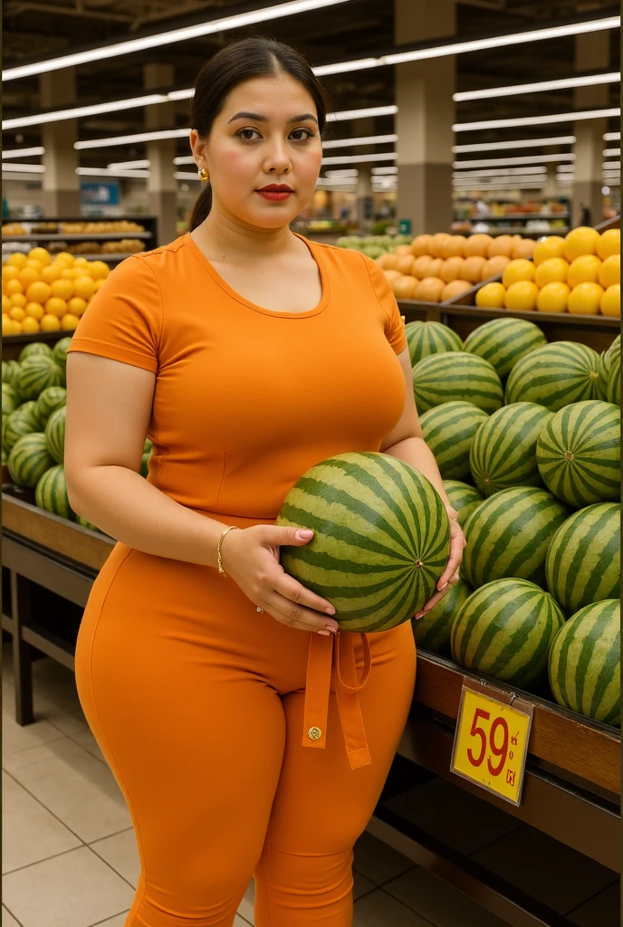 Korea, fat woman, very big ass, fat belly, thick thighs, very big breasts, nipples exposed, ass exposed, woman putting cucumber in her vagina