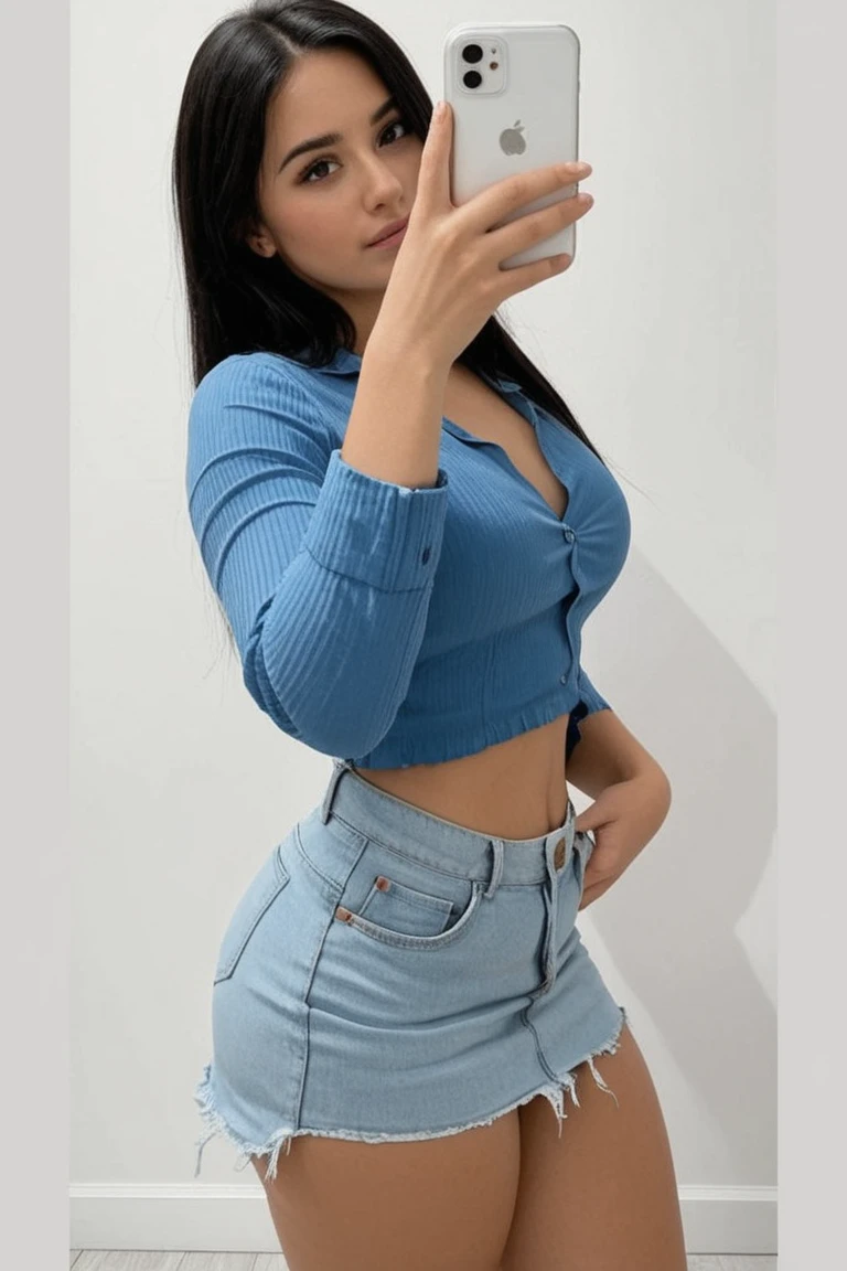 score_9, score_8_up, score_7_up, BREAK, (outdoor, summer day:1.2), head tilt back, leaning against wall, leg bend, cute, round face, long black twintail hair, alternative vibe, 25 year old, (Italian female:1.3), medium olive skin, high cheekbones, stunning brown eyes, extra large breasts, subtle cleavage, (cozy lounge), oversized white crop top, mini skirt, dynamic angle, vibrant lighting, high contrast, dramatic shadows, highly detailed, detailed skin, depth of field, film grain,