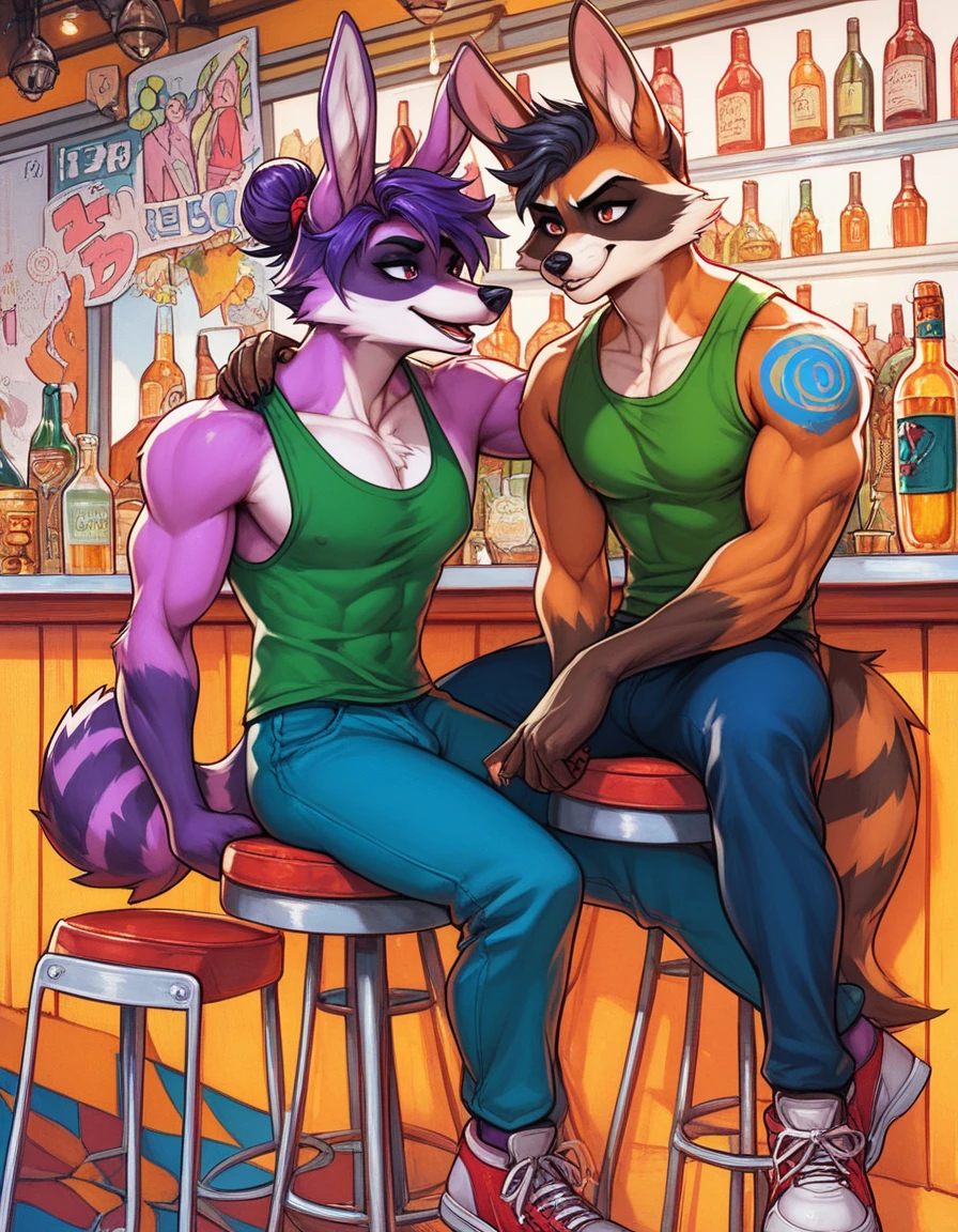 bar, art by kenket