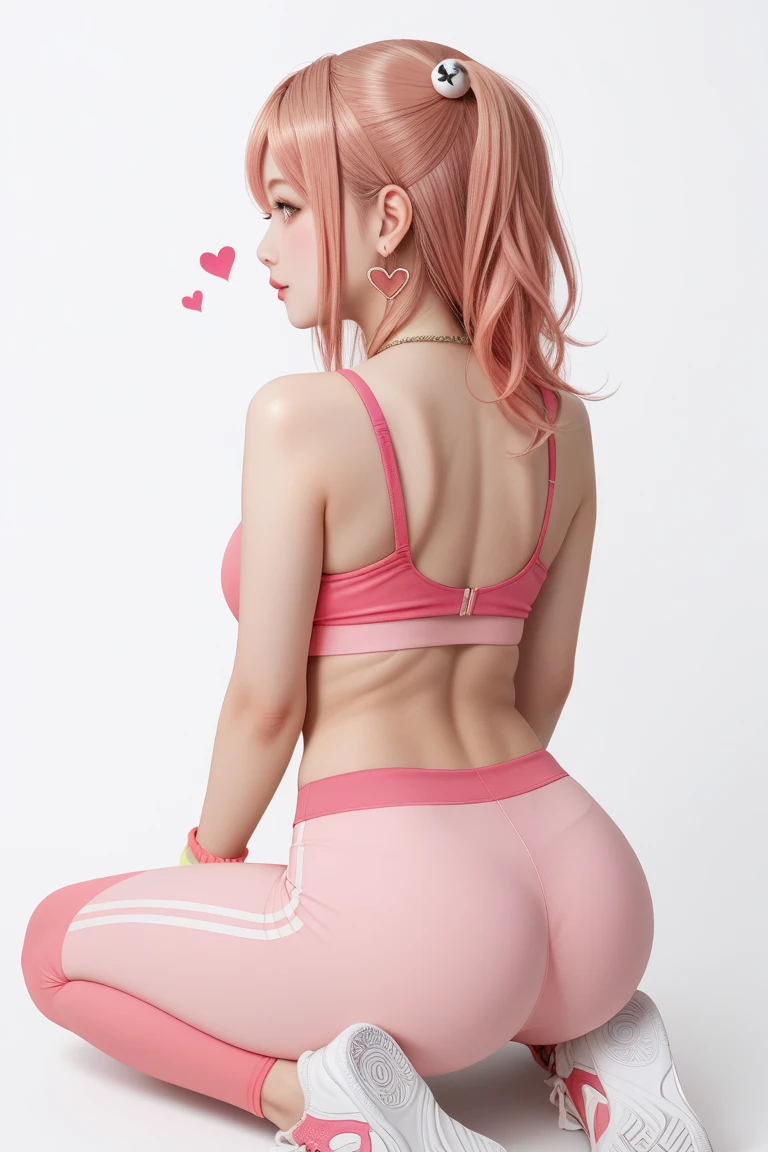Pink Hair,Realistic, photo-Realistic:1.37),(8k, RAW Photos, highest quality, masterpiece:1.2), cute, Dayu Seren, Very delicate and beautiful girl,Very detailed, , Genuine, incredibly Absurd, Abstraction, very elaborate body, Sexy smile, young,20-year-old, Heart-shaped pupils,Pink Hair, Two-tone hair, Beautiful fine hair, 絶妙でBeautiful Face,Clear Eyes, Soft lips, Absurd, Very CGI-like,Huge breasts,(Exposing the breasts:1.37),Accentuate your breasts,nude, (stick out butt:1.3), (show your butt hole:1), crawling position on their hands and knees,(masterpiece, Professional photos), (8k, High resolution), woman, (ponytail (pink and blue hair)), young, (Surprised face), Sexy Curves, Beautiful Face, Ultra-detailed eyes, (Close your mouth:1.2), Medium sized breasts, (Safety Shorts:1.2), (Cotton shirt:1.2), Sexy Goddess, cute, street, old beachside building, High-quality images, Half-body photo