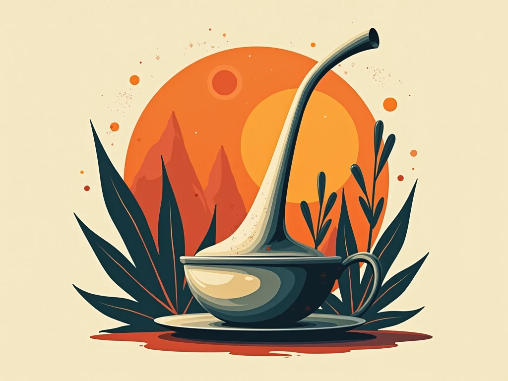 Vector art, hookah tobacco, White background