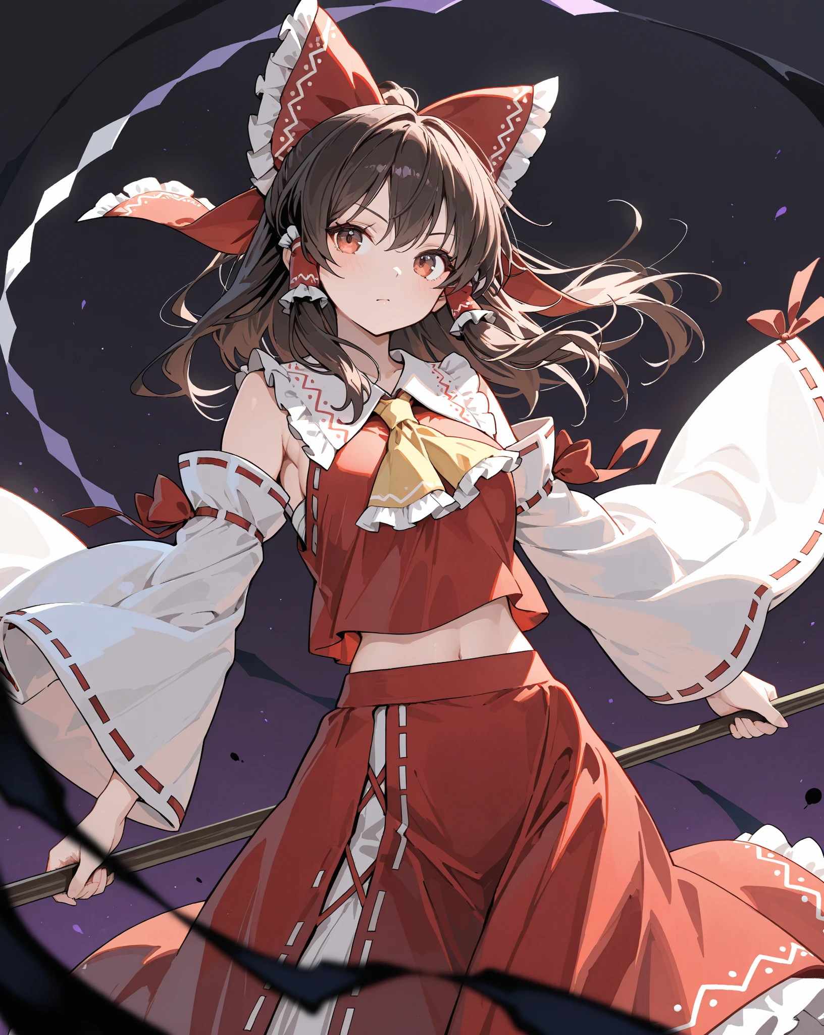 ,amaterasu(sv),1girl,solo,simple background,white background,short hair,brown eyes,looking at viewer,cowboy_shot,front view,<lora:amaterasu(sv):0.8>, masterpiece, best quality, very aesthetic, absurdres, (tianliang duohe fangdongye:0.826446),quan \(kurisu tina\),(ningen_mame:0.826446),