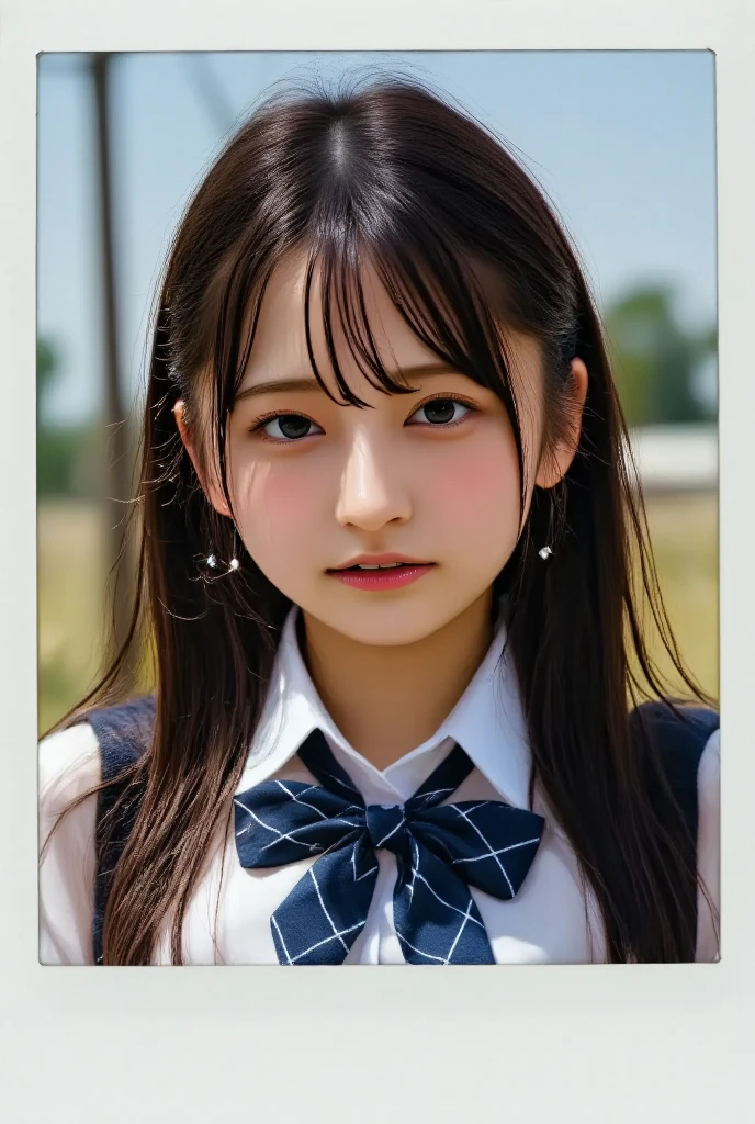 (masterpiece, highest quality:1.2), 8k, オークから撮影の12歳のfull nude女の子, 85mm, official art, RAW photo, スーパースリムなスレンダーbeautiful girl, (full nude下Half body,short sleeveの白シャツ、show me your ears、naked girl photoshoot、full nude, cute face, close, Half body, Biolace, gardenia, beautiful girl, school uniform,  Bind your neck with a rope, thighs, short sleeve, stand on the station platform, looking at the viewer, no makeup, (A slightly troubled look), Face of embarrassment、nervous pose、film grain, chromatic aberration, sharp focus, face light, clear lighting, Ten generations, detailed face, background bokeh, (dark red tie:1.1)、((((((two girls))))))、((((((２人のfull nude女子高生)))))