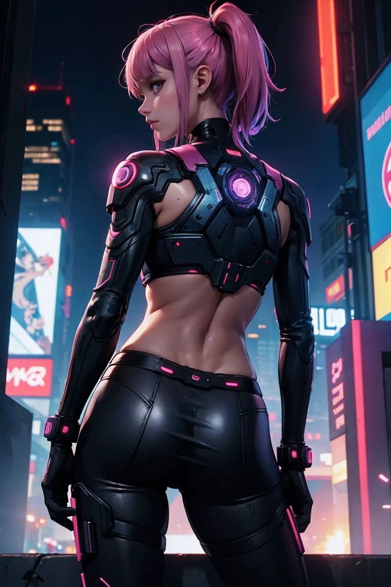 female , (Athleisure:1.2) <lora:cyborgization:0.8>