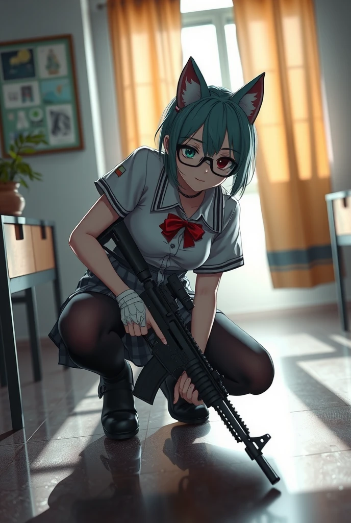 Become cuter,Hair is long,Don't cat ears