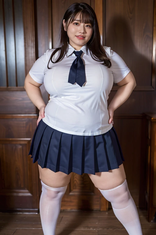 A large thick girl , wide hips, wide waist, wide shoulders, large torso , muscular biceps , Generate a full length portrait of an overweight fat 12 year old Chery Cole, huge muscular pecs A heavily muscled iffb pro female bodybuilder, latex Jowowha Womens Cosplay Set Short Sleeve Shirt with Tie and Plaid Skirt Fancy Dress Cosplay Costume