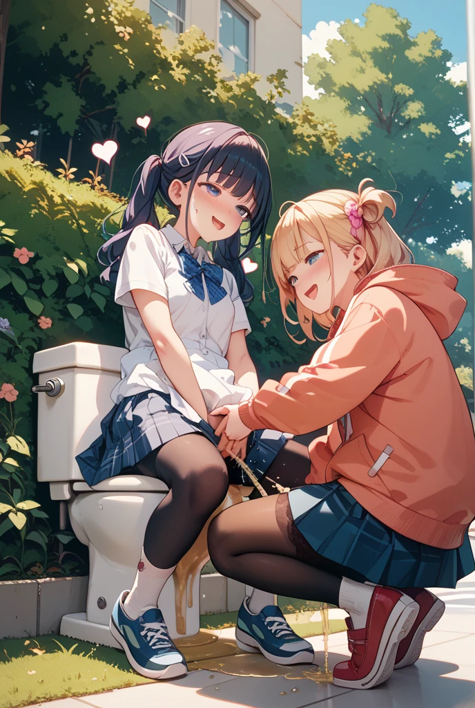 {{(((Ultra detailed, ultra high resolution, 64k, masterpiece, highest quality, beautiful eyes in detail, highly detailed eyes and face, toilet stall, straddling the toilet bowl, toilet paper on the wall)))}}, (sexual bullying, sex with men, NSFW, semen, love juice, urination, sweating, rape, etc.), uniform, (black skirt (miniskirt), hair (super long hair, various) (hair color, hair) pulling, twisting hair), girl, , small breasts, 5 year old girl), round face, bare feet, child: 1.25), (baby face: 1.2)), short limbs, from the side, crying face, drooling, urination, gaping anus: 1.1), Puni, Anal Juice, A A girl lying face down is attacked by multiple men, her clothes are torn and her anus is penetrated by a super thick penis. The girl gets on top of the boy, spreads her legs, and inserts his super thick dick into her anus. A man roughly pulls the girl's hair, pulls the girl's hair back, inserts (multiple) super thick penises into the girl's anus, and the man grabs the girl's hair and pulls. A woman grabs the girl's hair and pulls it hard.