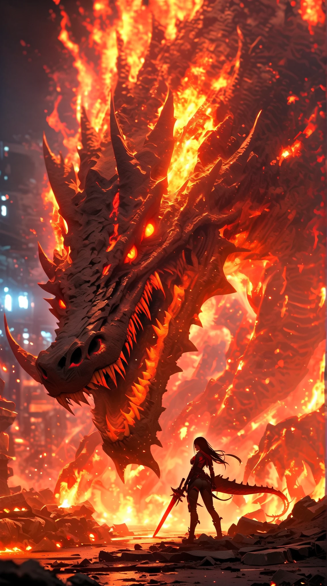 (Masterpiece, Epic Quality, Epic Realism, Ultra Resolution, 8K Photo Unity, Epic Detail: 1.1), (Blood Magic: 1.2), Death, Intricate Details, Dynamic Angle, The Most Beautiful Form of Chaos, Battlefield, (Corpses, Bloody Whirlwind, Ash Rain), Intricate Details, Water Splashes, Fire, Rim Lighting, Soft Lighting, (Professional Photography, Photorealism, Hyperrealism), Ray Tracing, HDR