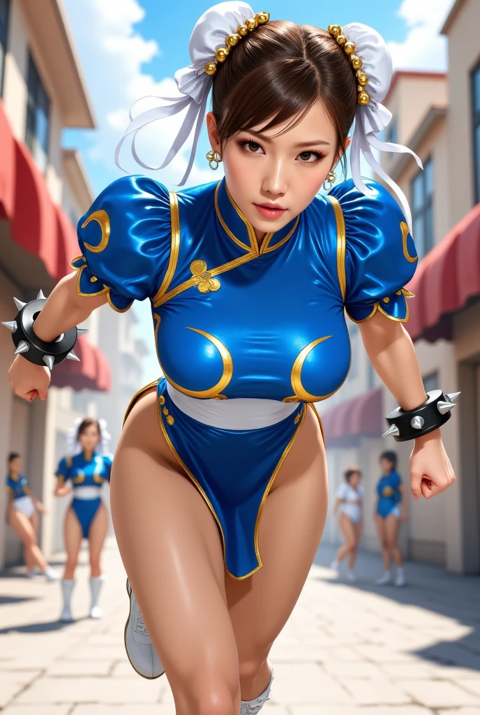 600 pound chun li from street fighter