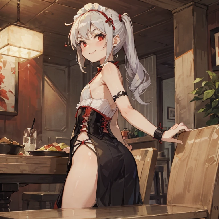 ((masterpiece)), ((Best quality)), (high resolution), (illustration), (an extremely delicate and beautiful), (ultra detailed beautiful face and eyes), nsfw,   1girl, leaning forward,  YukineChris, long hair, purple eyes, twintails, low twintails, ahoge, large breasts,  fishnet pantyhose, red a bow tie,  volumetric lightning, detailed skin texture, detailed, volumetric shadow, anime screencap,Highest quality, Sorceress, ancient babylonian nobility, ((tan skin:1.2)), (brown skin color),Long hair, twin braids, hair ornament, wine colored hair, smile, Below average size breasts, bare shoulders, (underboob:0 Raise your legs vertically、Ready your gun?、腕を前方に伸ばして谷間強調
M字Leg spread、between legs、Groin、Tentacles entangled、Leg spread、Spread your legs、Ecstatic expression 8K, masterpiece, Best_quality, high_resolution, ultra_details, detailed, 1girl, 独奏, looking_at_viewer, upper_body, indoors, braid, blurry, bangs, white_hair, blurry_background, collared_shirt, church, hair_ribbon, hair_between_eyes, sidelocks, depth_of_field, light_particles, window, french_braid, Alphonse Mucha Style, sharp focus, perfect hands, perfect face, perfect eyes, perfect light, dynamic light, natural light, Masterpiece, Best quality, red dress、Yukine Chris、Symphogear