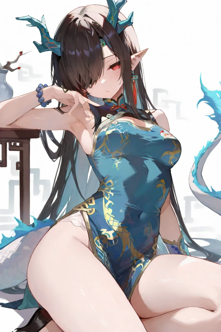 Best Quality, Detailed, 8K, 4K, Detailed beautiful girl, top-quality, hight resolution, top-quality, hight resolution, a beauty girl, Traditional costumes, Smooth skin, ocean, are visible, NSFW,marine plant、Underwear、