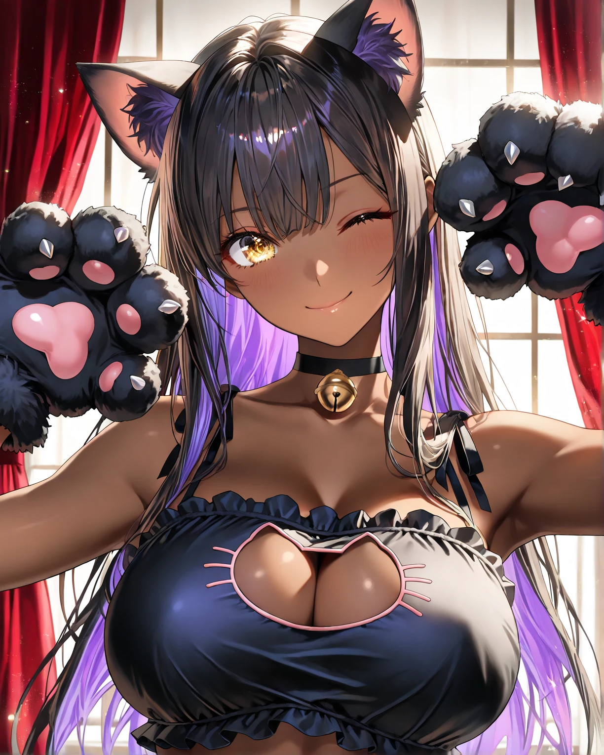 (masterpiece),(Highest quality),(Super detailed),(Best illustrations),(Best Shadow),(Absurd),(Detailed Background),(so beautiful), 16K, 4K, (so beautiful)big_bluearchive, One person, alone, , Big Breasts, , , , , fluorescent pink eyes, , , , (Oculogyric crisis), , Perfect figure, heart-shaped pupils, BDSM, , paw pose, Arched back, long tongue out, , , orgasm, afterglow, erotic smile, , Beautiful nipples, pussy, , , Sexy posture, , Breast fetish, (cross-eyed), (rolling eyes), , water eyes, tears, brainwashing, Hypnosis, first round, , saliva trail, , shiny skin, , , , ahegao, BREAK, , Dramatic lighting, Psychedelic Background, pink neon, , night, , drugs, Torrent of Light, mysterious, spoken heart,