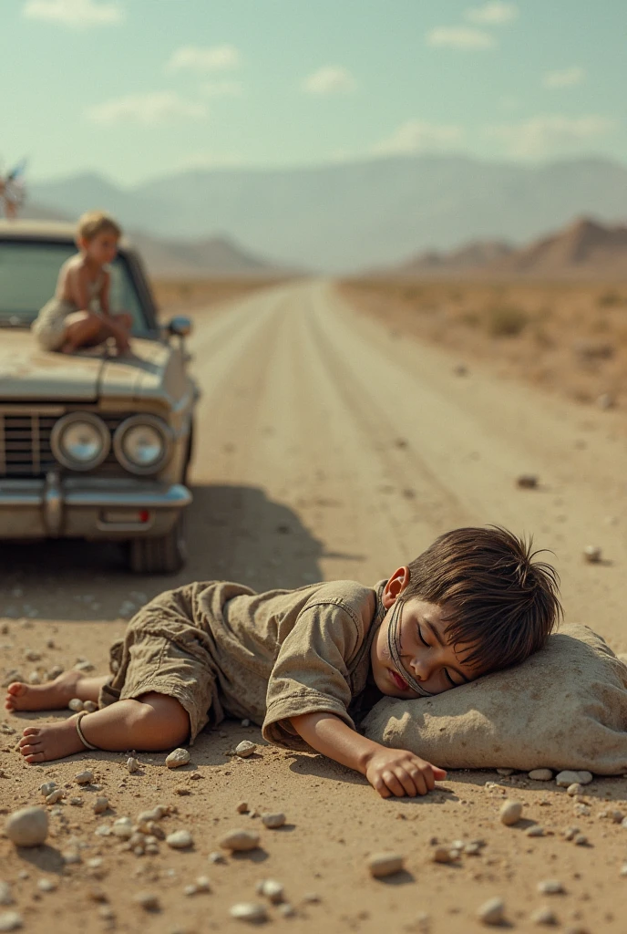 Two boy car accident 