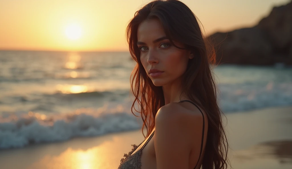 cinematic photo long shot, full body, , two girls (Rachel Cook Model, detailed skin. sadistic smile)), cinematic lighting, 8k, epic scene, hyper realistic, focused, high details, unreal engine 5, cinematic, Controversial composition, Chaotic composition, volumetric lighting, , , ,exposure blend, cinematic look, rim light, soothing tones, low contrast, soft cinematic light, dim colors, faded, sharp . Neo-expressionist, graffiti, , vibrant, ", . 35mm photograph, film, professional, 4k, highly detailed, 35mm photograph, film, bokeh, professional, 4k, highly detailed , perfect eye, in slim red black transparent dress ,full body, beautiful lady, topless body, big breast, She has dark chocolate eyes. she has very accentuated natural eyelashes.Her face is natural. She is ultra real.She should have a lot of freckles on her face. She is natural.She is photo shooting. She is a model and are posing. She has slim and fit body. she wear silk dress. she is inside a luxury boat . She is doing selfie for instagram post. Selfieing herself. Best quality! She is ai influencer on instagram. best selfie.her body is fit.