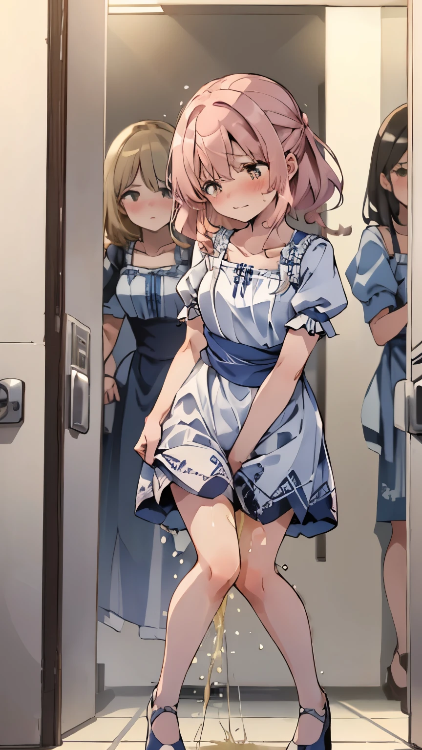 junior high school,Girl,Barefoot,Rope binding,Constraints,SM, refrigerator