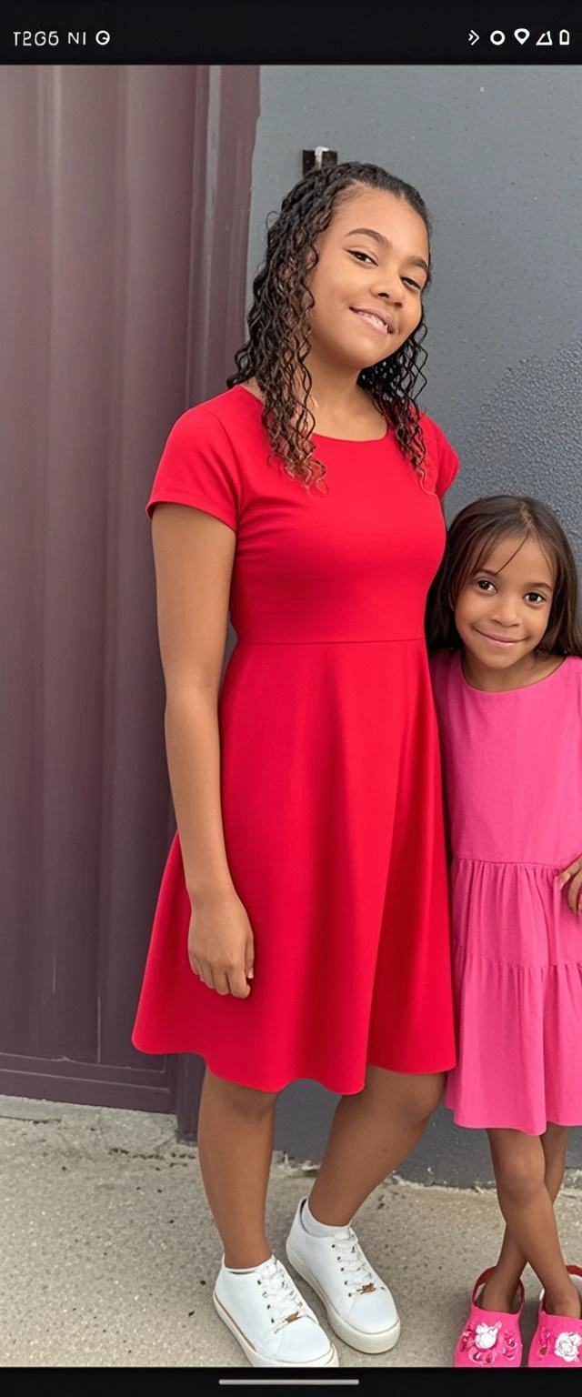 {masterpiece}, 2heads, two headed girl, mom and daughter, (different ages:1.5), (one torso:1.5), (female:1.5), (Irish:1.5), (two heads on one body:1.4), conjoined twins, heads side by side, one torso, young, barefoot