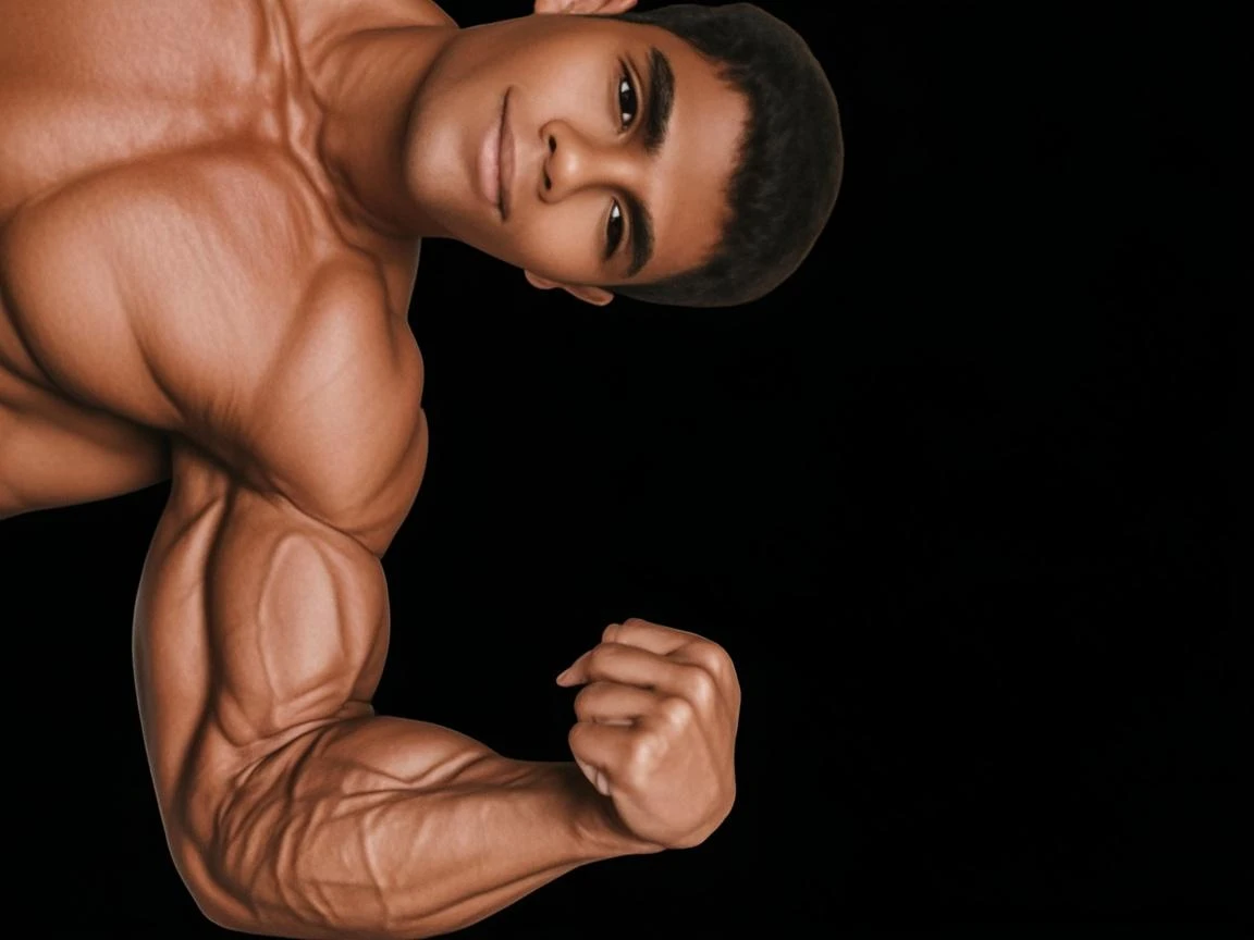 male Twenty-something Sinewy, Indigenous Australian, Emerald eyes, Curled Ears, Tapered Chin, Underbite Jaw, Angular Cheeks, Widows Peak Forehead, Chiseled Chest, , Red Mid fade hair, Rage, wearing Jersey Denim joggers, Baseball henley, High-top sneakers, , andArrow Holder and and, Arms extended forward, showing a willingness to give or receive