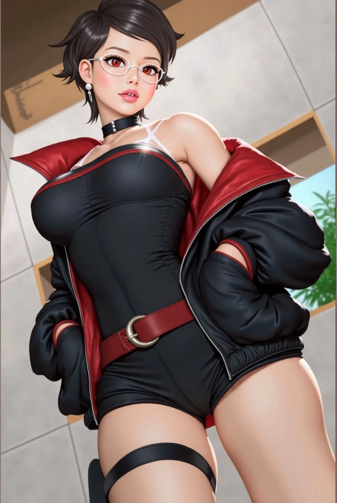 score_9,score_8_up,scorescore_9,score_8_up,score_7_up,2d, 2d artwork, outdoors, alley, shiny skin, oiled, 1girl, curvy, huge breasts, huge hips, squatting