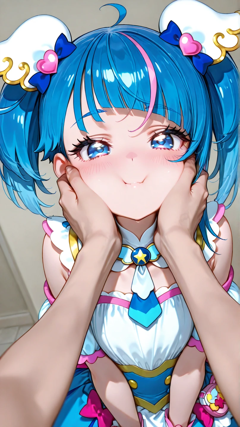 masterpiece, best quality, 1girl, 1man, hetero, vaginal sex, blow job, hand job, fellatio, suck penis, penis, pussy, close-up face, completely nude, 15 yo, (loli:1.2), room, blush, shy, (((embarassing))), Shyness, Embarrassed, Puzzled