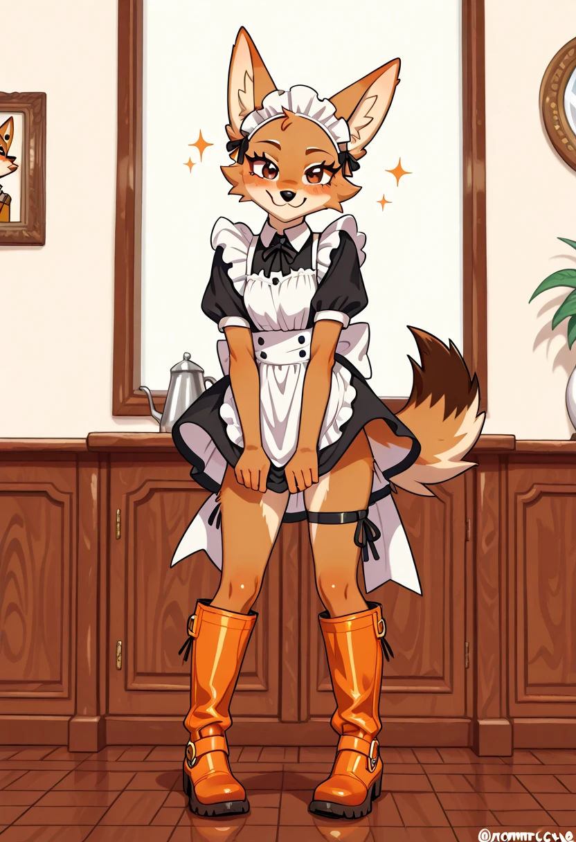 (Anthro:1.4), fluffy, at a bar, on a stool, \(pokemon\), (Black cat:1.2), (((Anthro, digitigrade, feline))), (Maid dress:1.2),  (in heat:1.4), (Innocent expression:1.4), (by Rukifox:1.2), (By Bloominglynx:1.2), blushing, (petite:1.4), (petite hips:1.4), (petite body:1.4), (solo:1.4), (petite:1.4), (Innie pussy:1.4), animal_anus, (Sitting, spread legs:1.2), (Black fur:1.4), (Black crotch:1.4), (medium breasts:1.2)