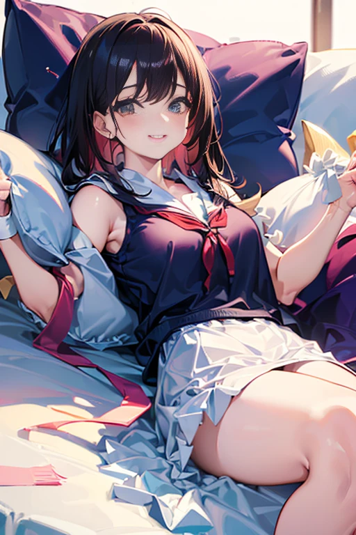 (((sexual position missionary sex))),(((vaginal sex))),(((having missionary sex))), (((lying down on the mattress))),delicate and cute girls with brown hair,((cheerleading uniform)),(((tennis uniform))),(((cheergirls dress))),(cheerleader)))、16years、Super8K Ultra High Definition、Delicate texture、 Medium Hair、flat chest、(((pleated mini skirt)))、(((Wear a cheergirls wear )))、,Plain clothes,spreading her legs,exposed panties,nsfw,middle breast,(((in lockerroom))),(((spreading legs open wide with knees bent,creating the shape of the letter M))),(((detailed race panties))),Wearing panties、),penis licker,(((blue taste cheergirls uniform))),showing armpit,in lockerroom,detailed penis,view from side