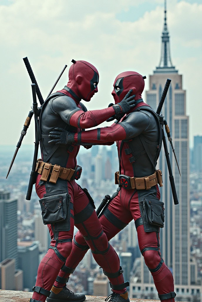 Deadpool and wolverine dancing moment