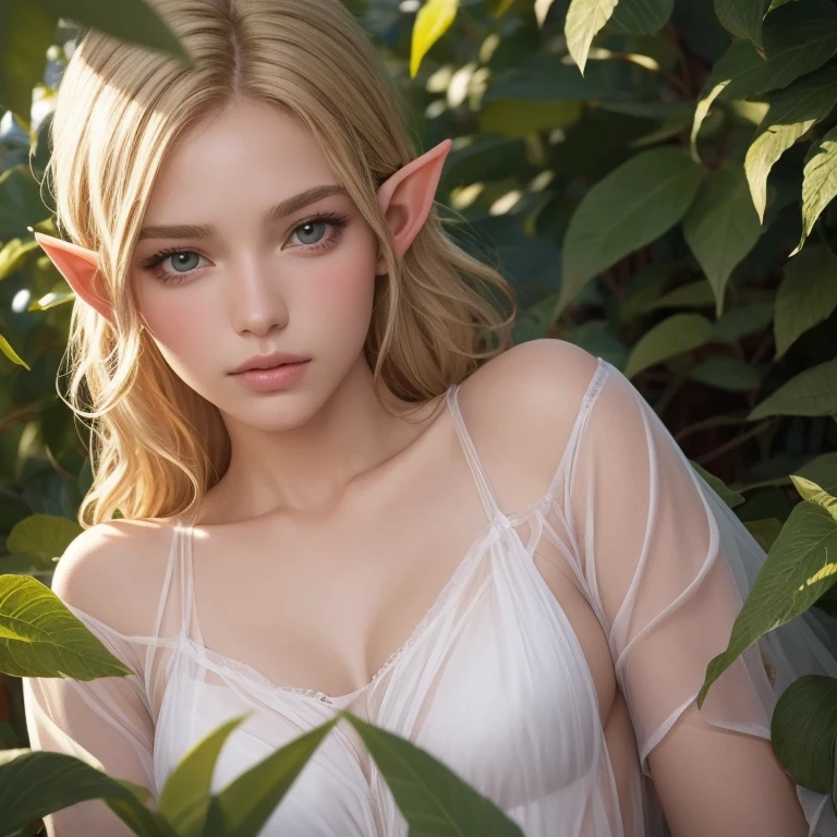 Elf,Blonde,negligee