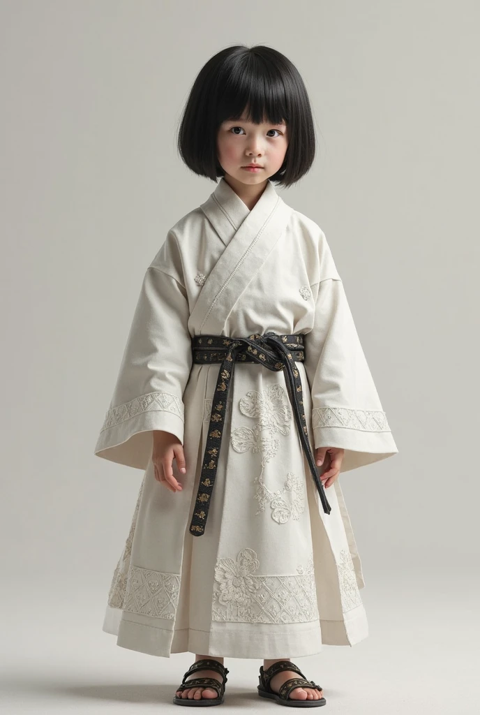 Kioto, 1929. ((wide view)). Full body, A little ((((9-year-old)) Sayuri)), strikingly beautiful, delicate facial features, porcelain skin, expressive eyes, in front of a house, ((crying big tears)), (((rainy day))), ((((japanese girl clothings from the 1920s)))), ((hairstyle of the 1920s)), color