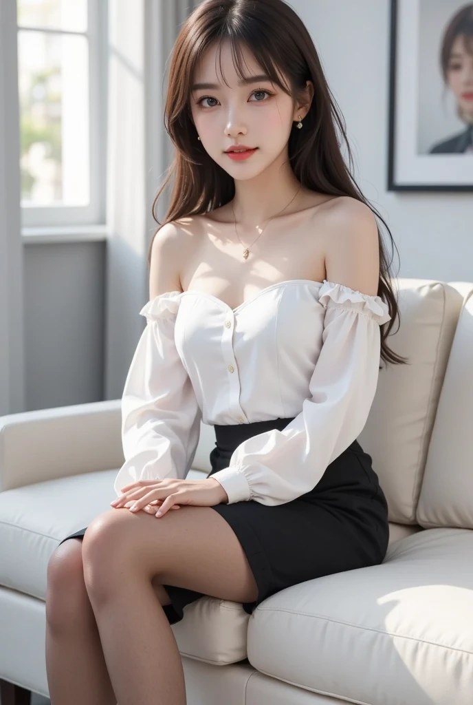 body、Full body Esbian、(Standing in Shinjuku at night)、(Sexy pose)、Very small waist、(Very large breasts:1.3)、ponytail、Plump thighs、Natural Skin、Ultra-thin face、 Extremely thin hands, very thin fingers, Optimal ratio、surreal, ((V-neck、Too much exposed skin、White off-shoulder))、Blushing cheeks、body covered in 、Cross Necklace、((28-year-old female:1.2))、Young and adorable Japanese face, Official Art,Highly detailed CG Unity 8K wallpapers,(masterpiece:1.0),(Highest quality:1.0), Very detailed, photo shoot, 8k, Hmph, High resolution, Kodak Portrait 400, Film Grain, Lens Flare Glow,Portrait Shot,Show Viewer、(bionde)
