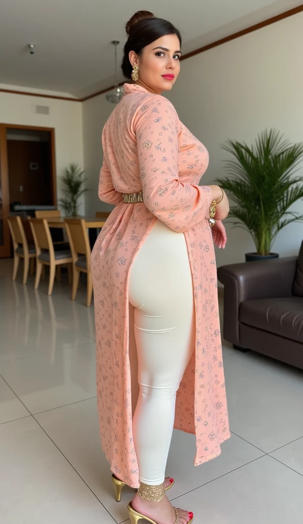 (masterpiece, best quality:1.2), 1girl, solo ,hijab, big breast, full body, curvy body