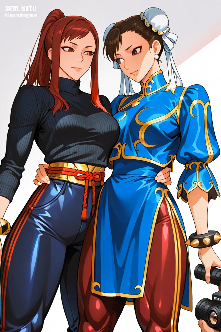 Body position: Standing, straight, symmetrical, barefoot, Lustful smile on face with red blush, 2 girls who gets married and stands in front of many people, kissing